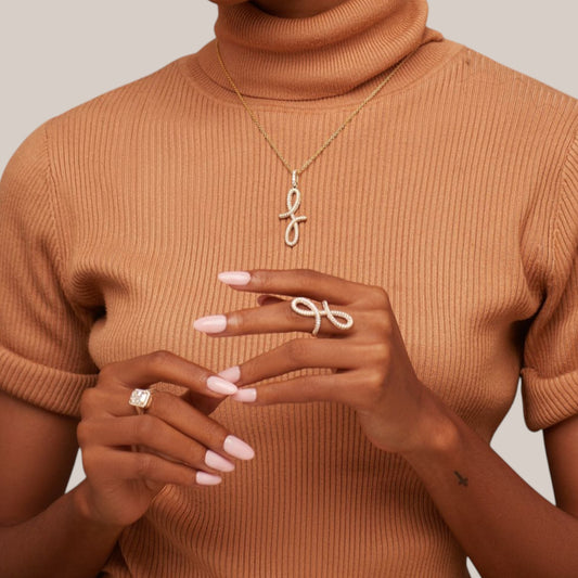 3D Oiza Infinie Diamond Ring in 18KT Gold