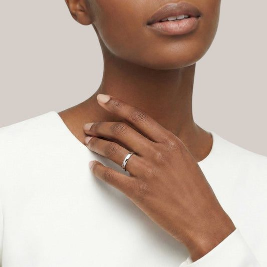 4MM Comfort Fit Band in 10KT Gold