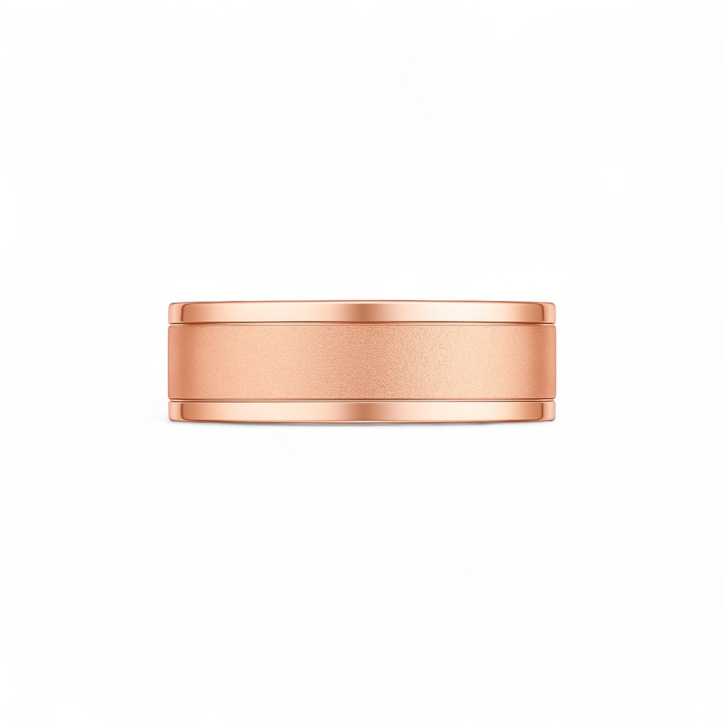 6mm Sandblast Band in 10K Gold