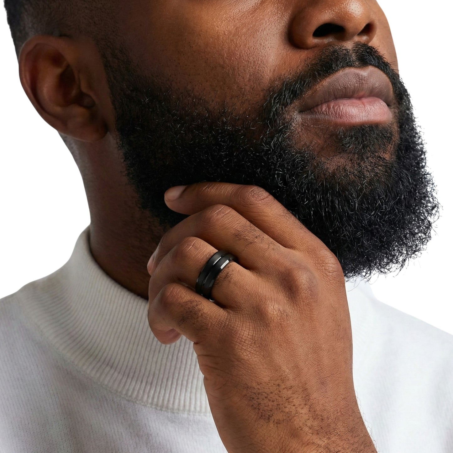 Midline Black Tungsten Band