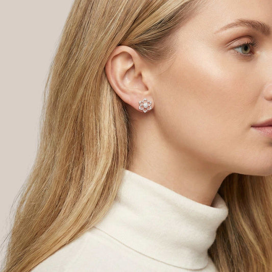 Rita Diamond Studs in 18KT Gold