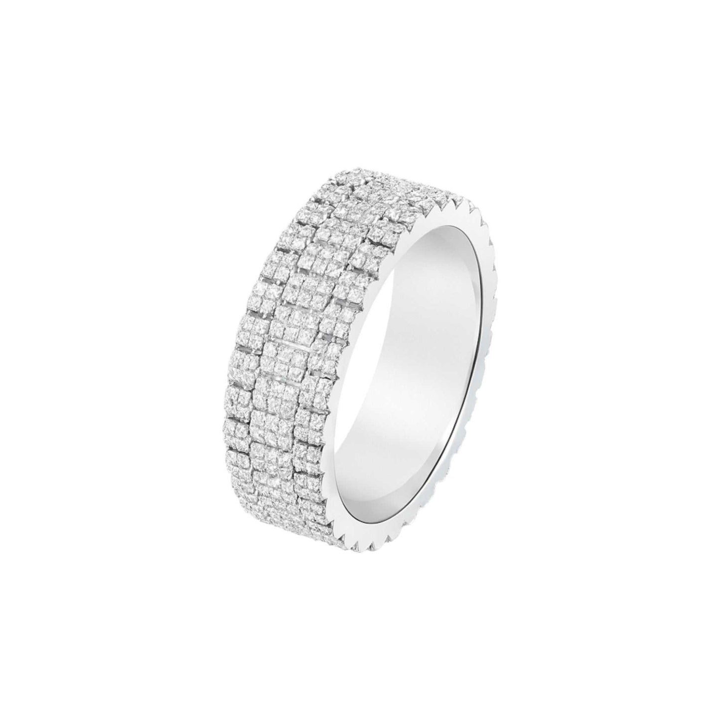 Zeus 360 Natural Diamond Band in 18KT Gold