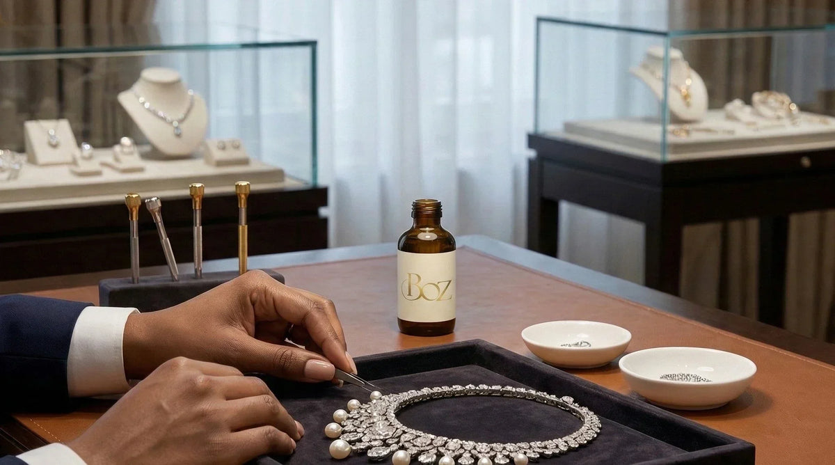 L'importance du nettoyage professionnel des bijoux