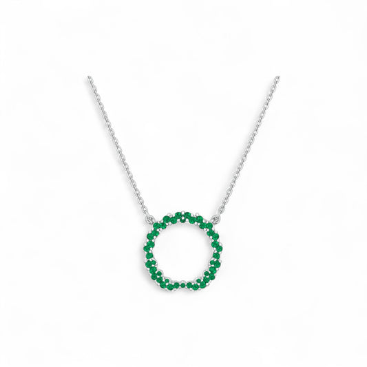 BOZ Forever CZ Necklace In 925 Sterling Silver