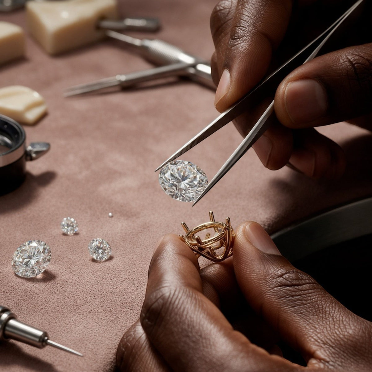 Bridal jewelry editorial