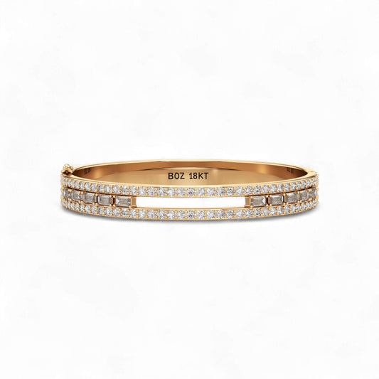 Aeris Diamond Bracelet in 18KT Gold