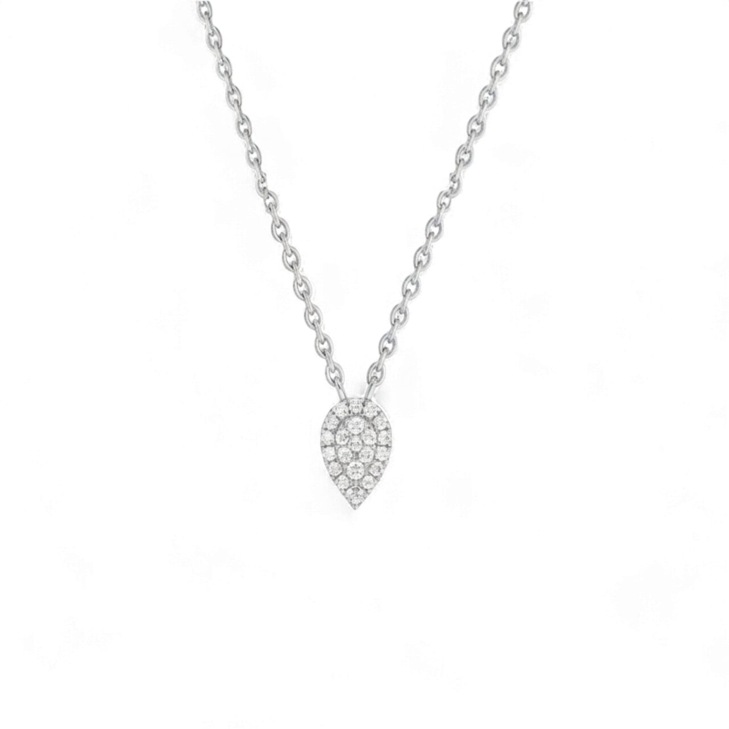 Velar Moissanite Pendant Necklace in 925 Sterling Silver