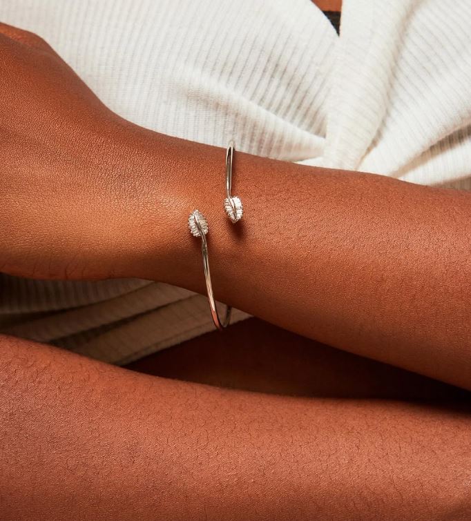 Betsy Bangle Diamond Bracelet in 18K Gold