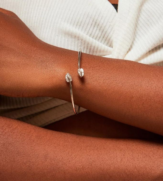 Betsy Bangle Diamond Bracelet in 18K Gold