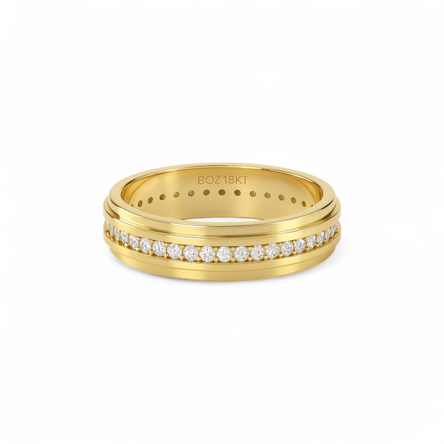 Emma Natural Diamond Ring in 18K Gold