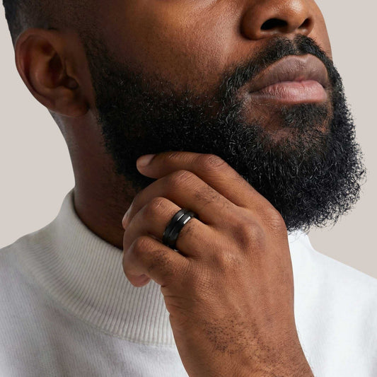 Midline Black Tungsten Band