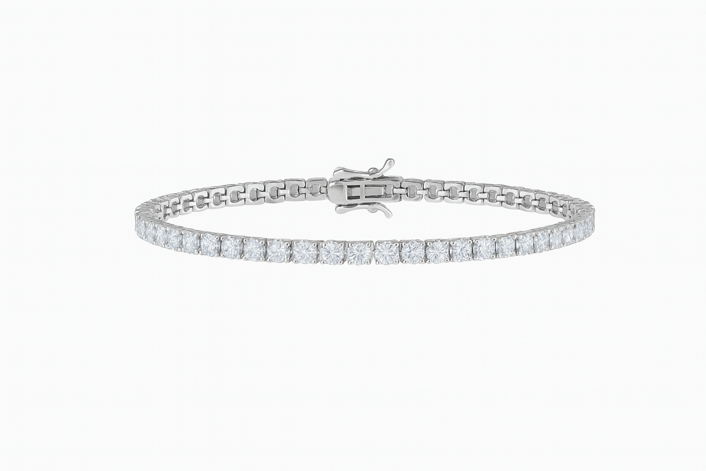 2 CT Diamond Tennis Bracelet in 18K Gold