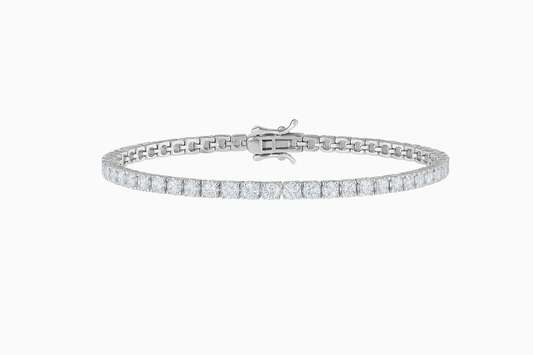 2 CT Diamond Tennis Bracelet in 18K Gold