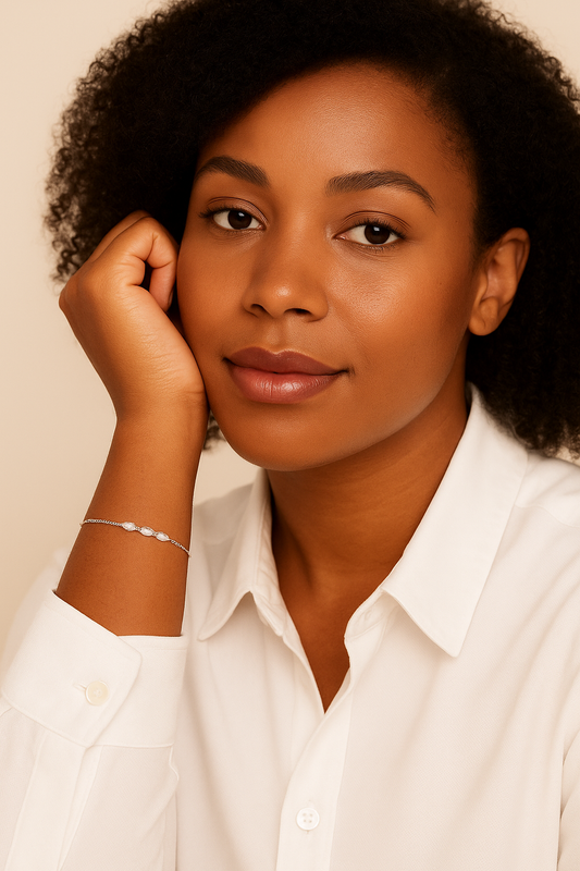 Lynx Moissanite Bracelet in 925 Sterling Silver