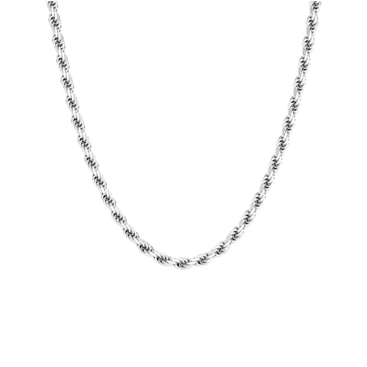 Rope Chain in 925 Sterling Silver
